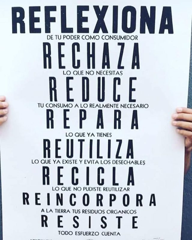 reflexiona rechaza reduce repara eutiliza reciclaje